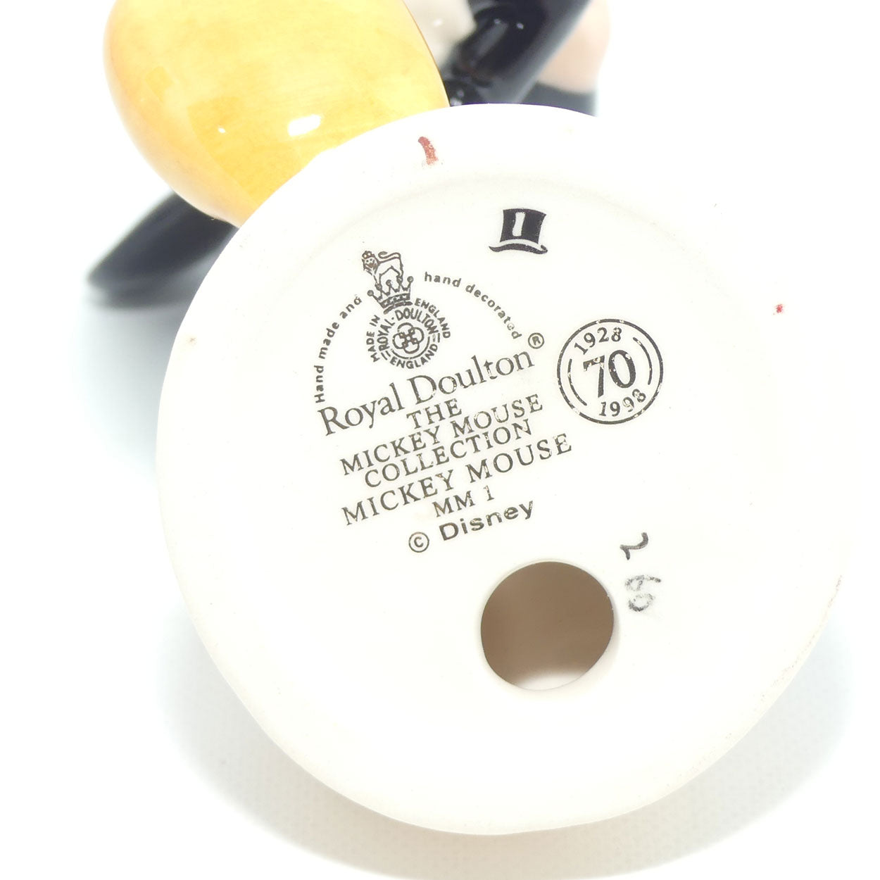 MM01 Royal Doulton Disney Mickey Mouse | 70th Anniversary | Boxed