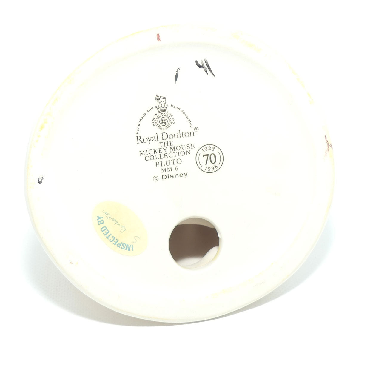 MM06 Royal Doulton Disney Pluto | 70th Anniversary | Boxed
