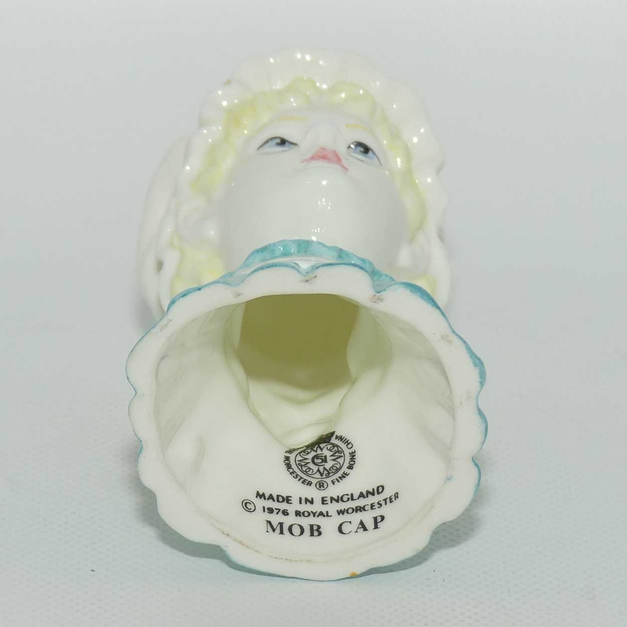 Royal Worcester candle snuffer Mob Cap