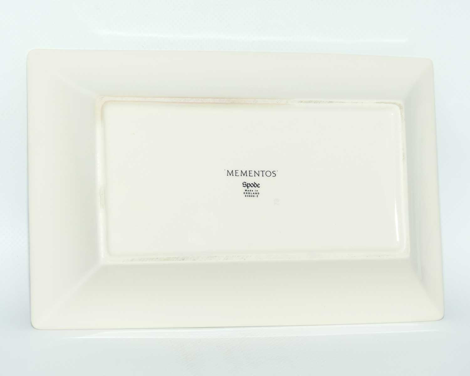 Spode Mementos rectangular dish | 21.5cm wide