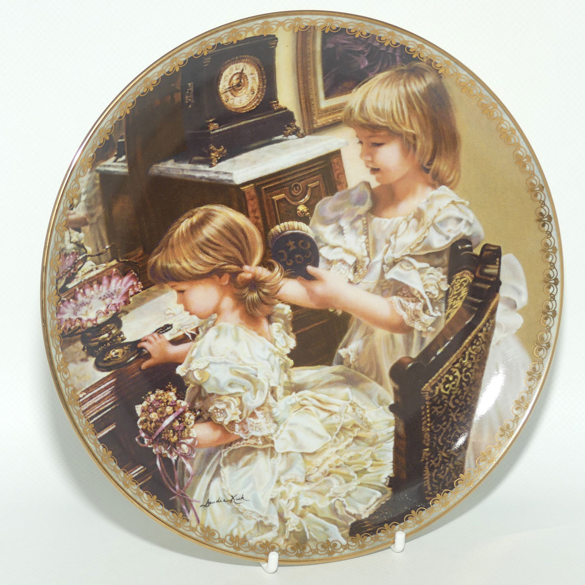 Bradex 84 R60 50.3 plate | Moments at Home by Sandra Kuck | Moments of Friendship | Boxed