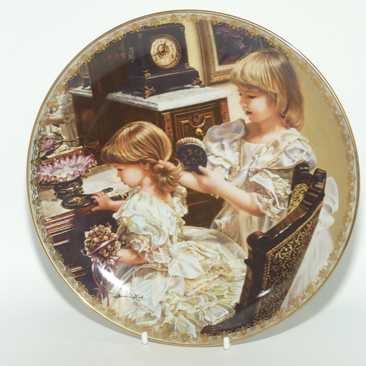 Bradex 84 R60 50.3 plate | Moments at Home by Sandra Kuck | Moments of Friendship | Boxed
