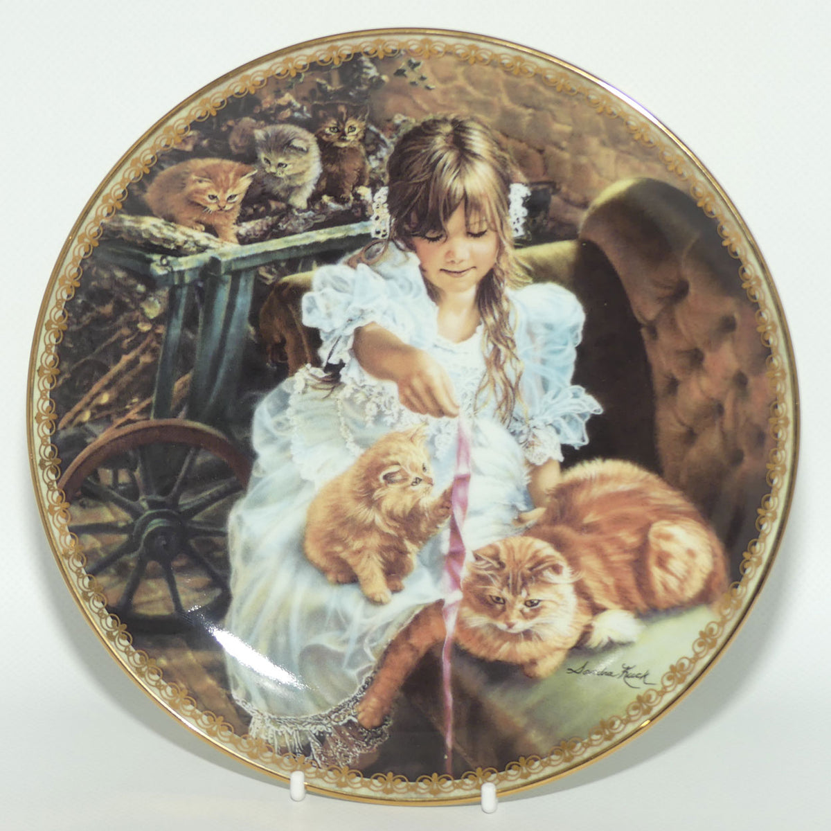 Bradex 84 R60 50.2 plate | Moments at Home by Sandra Kuck | Moments of Tenderness | Boxed