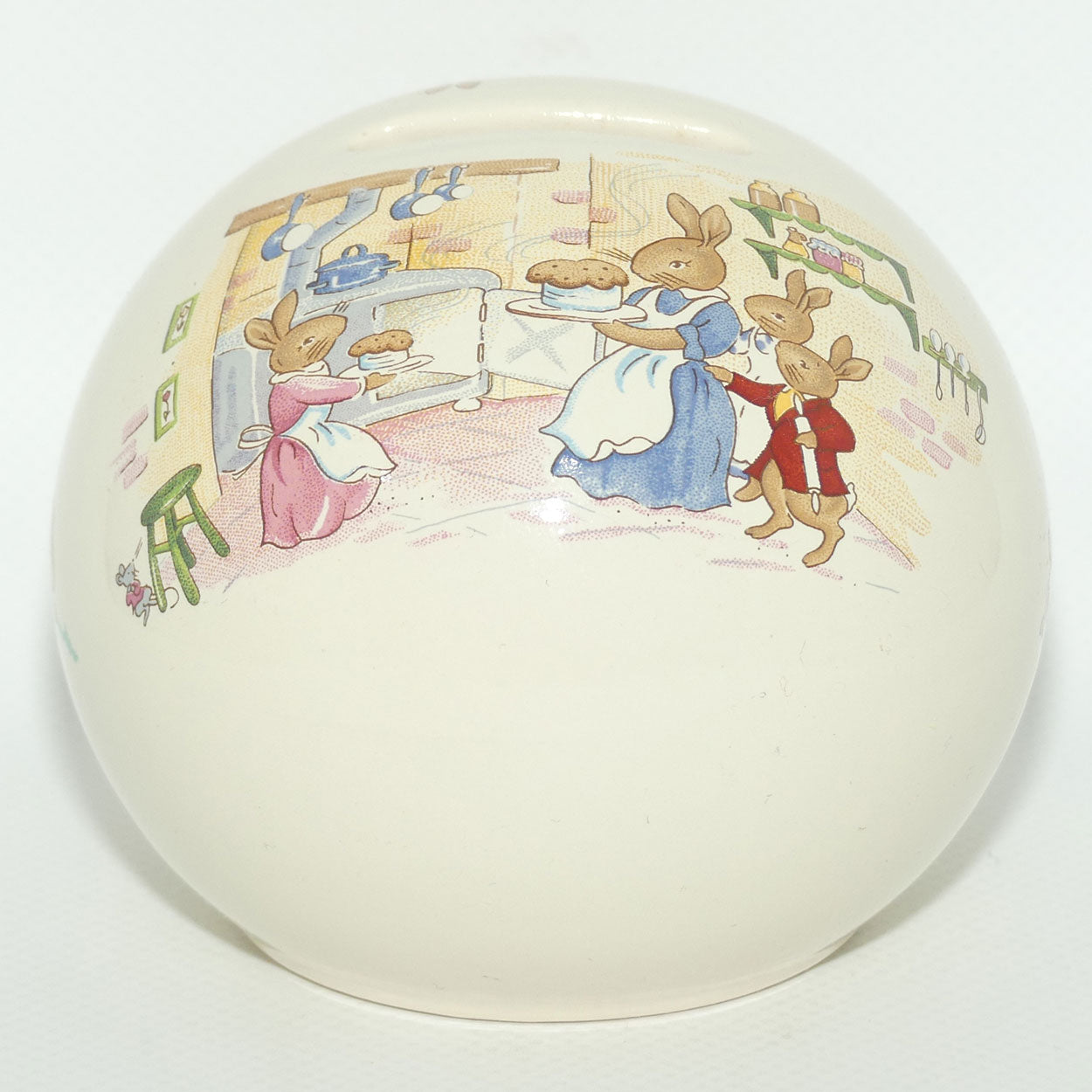 Royal Doulton Bunnykins money ball | Taking Cake from Oven | Cake Decorating | boxed