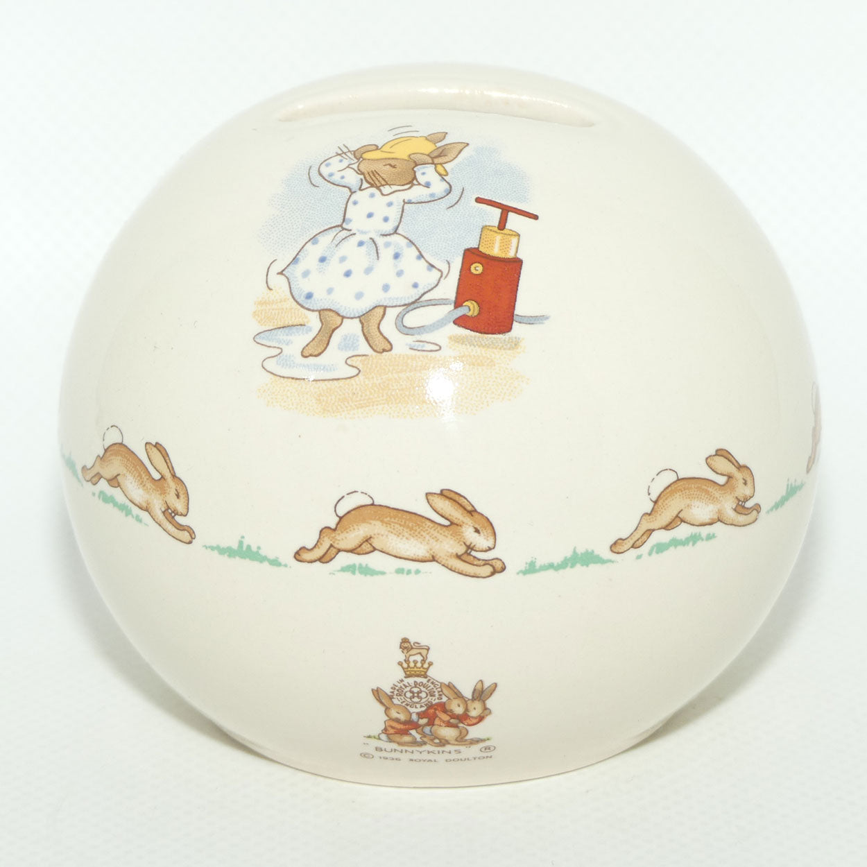 Royal Doulton Bunnykins Money Ball | Pumping Water
