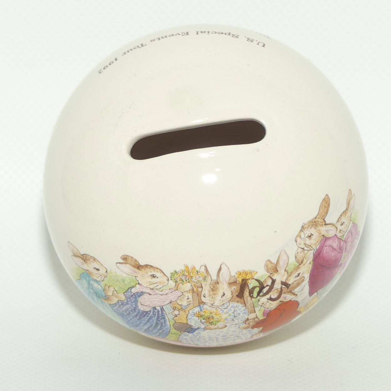 Royal Doulton Bunnykins Money Ball | Queen of the May | 1992 Events