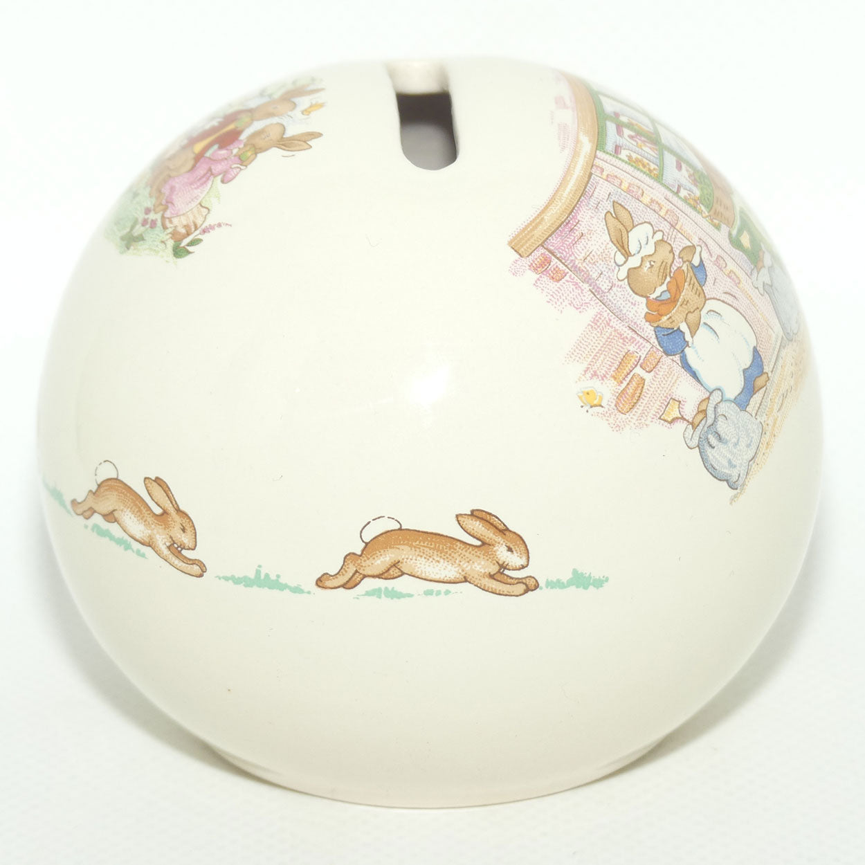 Royal Doulton Bunnykins Money Ball | Vege Stall | Eating Apples