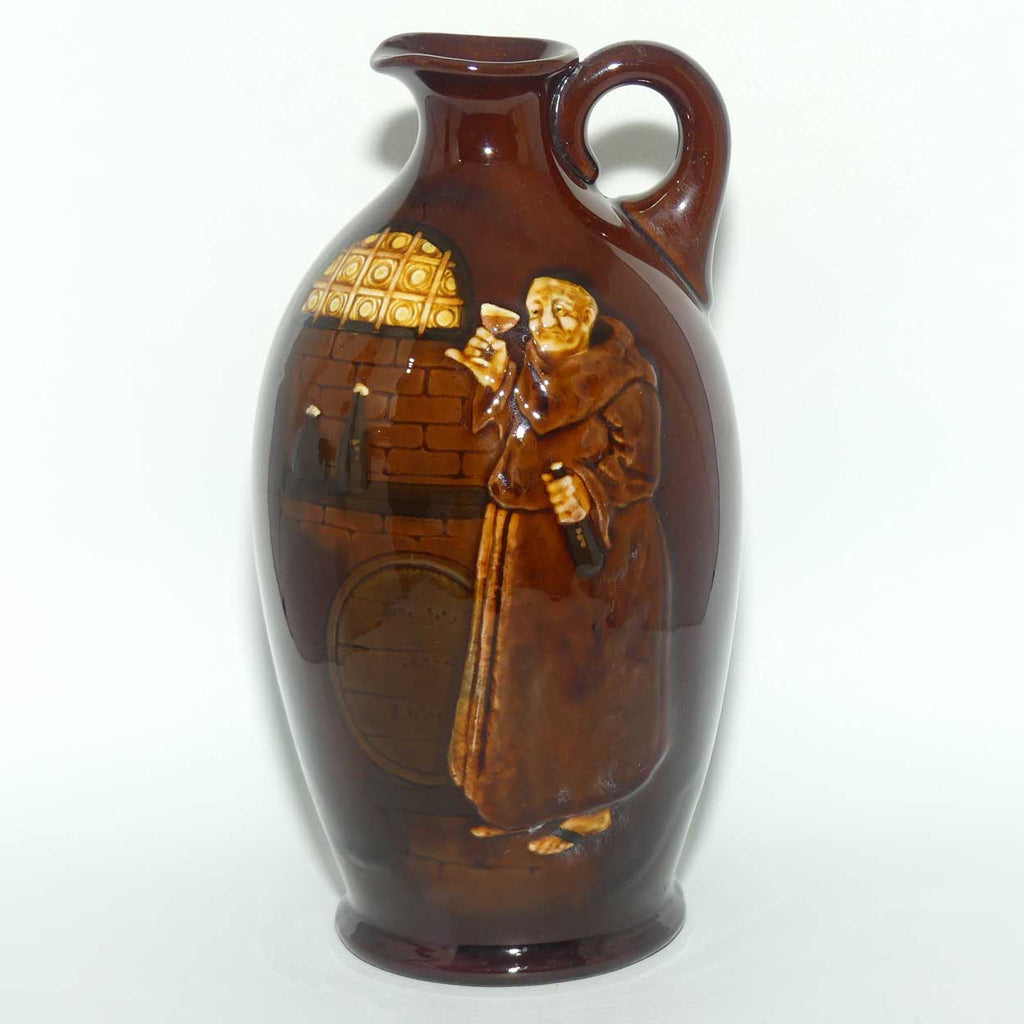 Royal Doulton Kingsware flask | Monk in the Cellar | #1