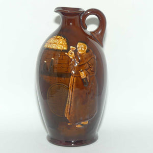 Royal Doulton Kingsware flask | Monk in the Cellar | #1