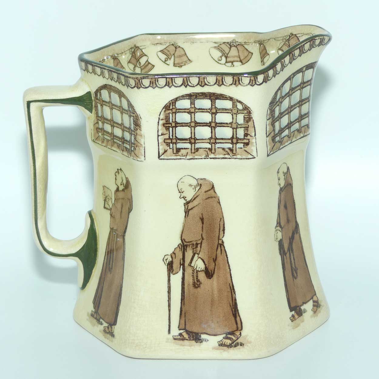 Royal Doulton Monks C pattern Hecla shape jug D2385 | Medium