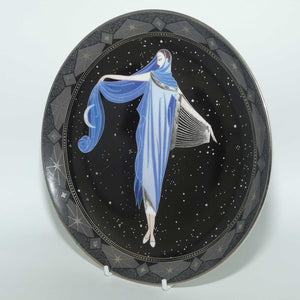 Royal Doulton for Franklin Mint plate | House of Erte | Moonlight