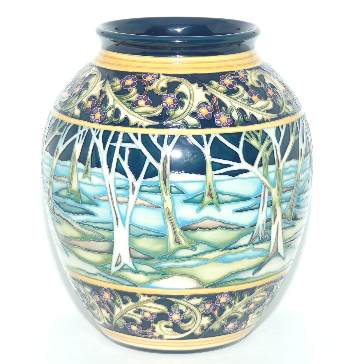 Moorcroft Moonshine 61/10 vase | LE 66/75