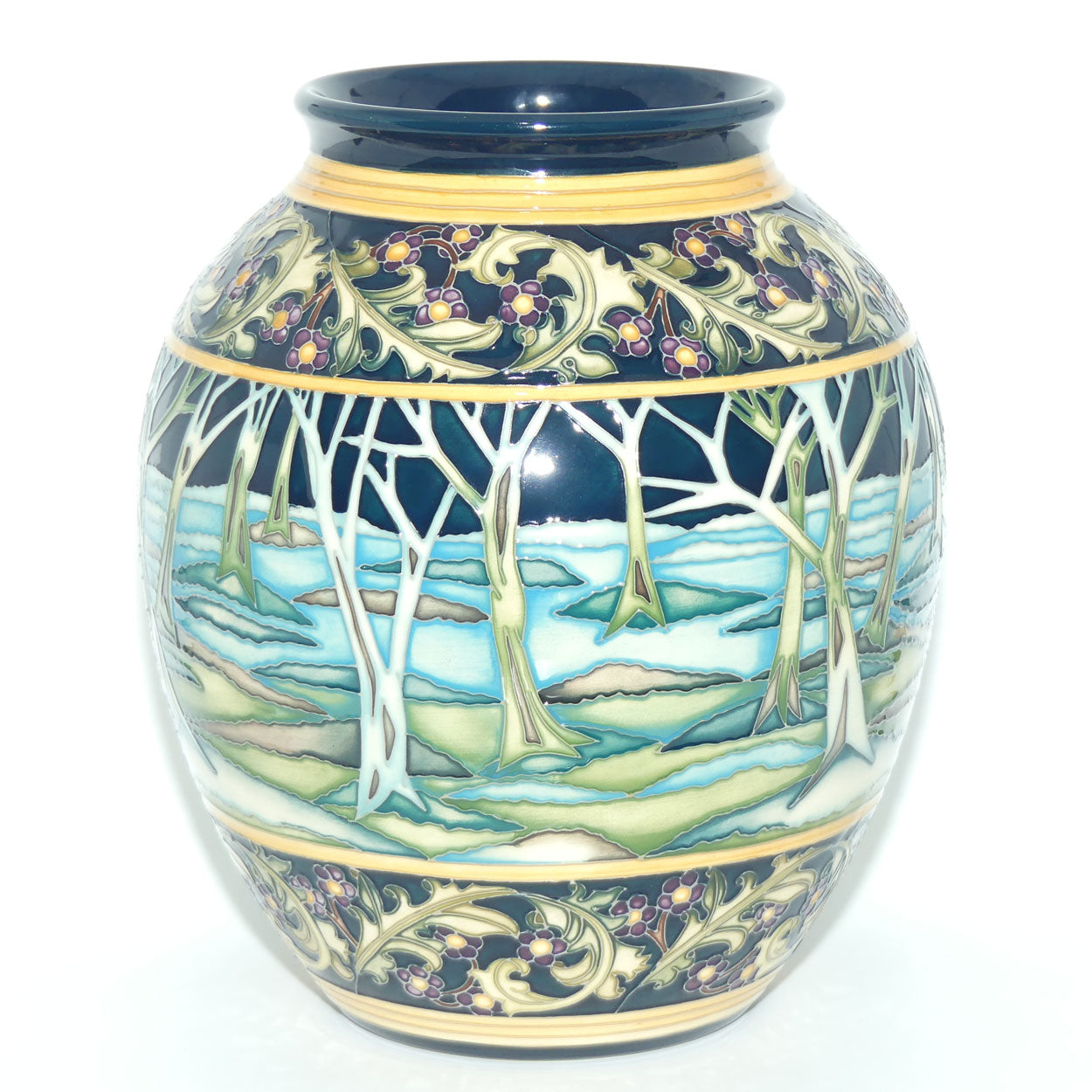 Moorcroft Moonshine 61/10 vase | LE 66/75