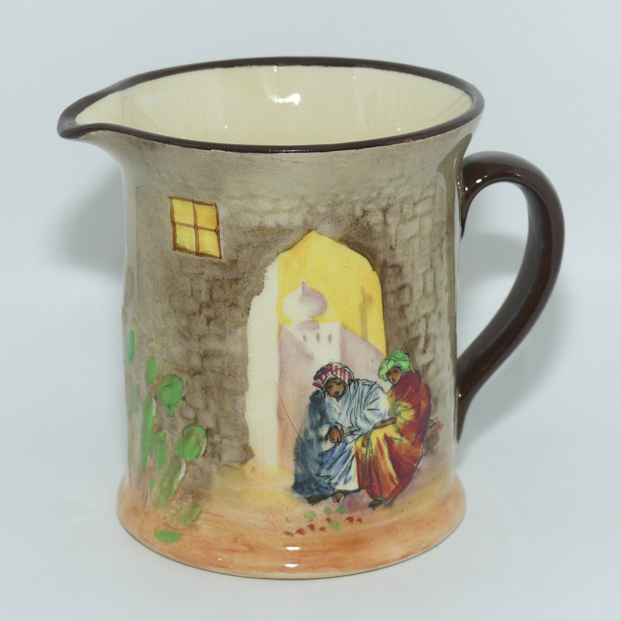 Royal Doulton Moorish Gateway | Tunis Pitt shape jug D4745
