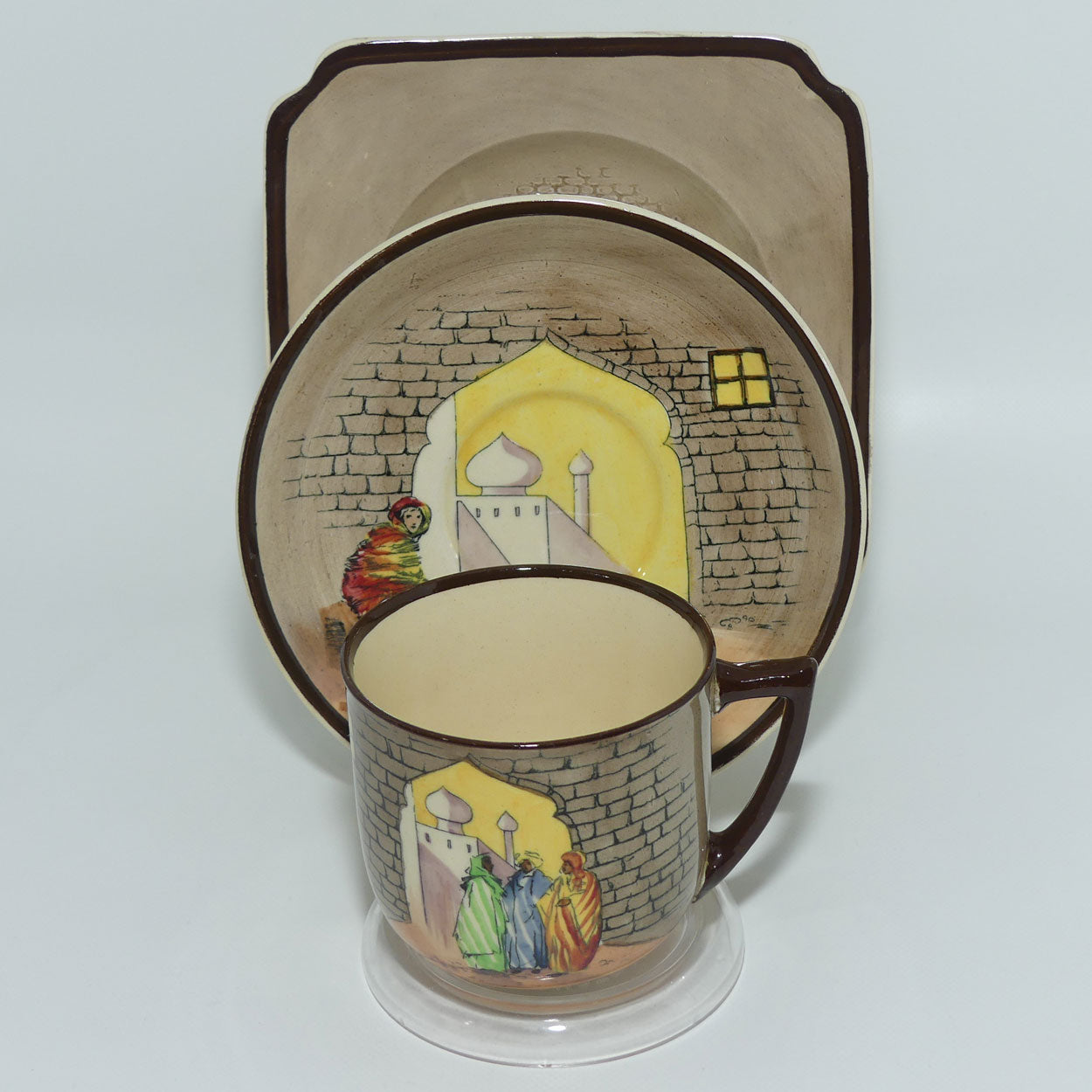 Royal Doulton Moorish Gateway | Tunis trio D4745