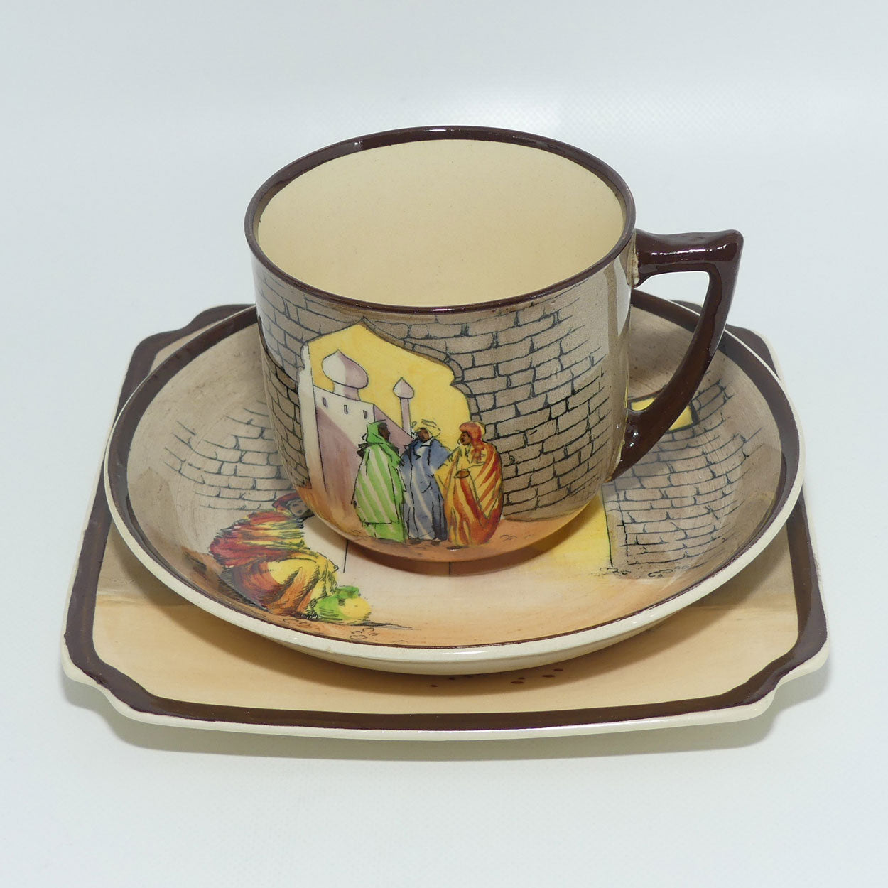 Royal Doulton Moorish Gateway | Tunis trio D4745