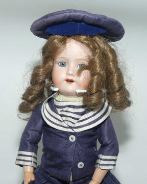 Morimura Brothers Japan Bisque Head Doll | Sailor Girl | 38cm