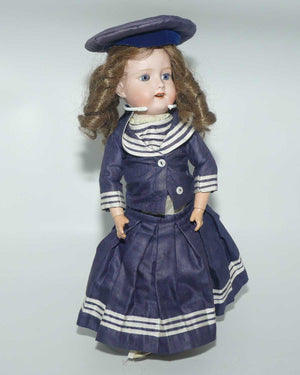 Morimura Brothers Japan Bisque Head Doll | Sailor Girl | 38cm