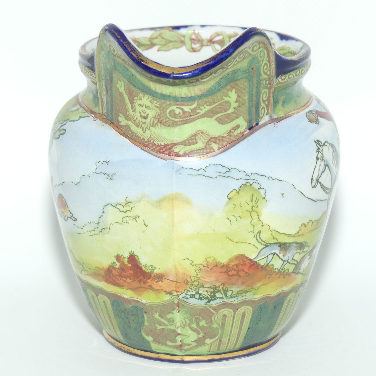 Royal Doulton Hunting Morland Castle shape jug D1779