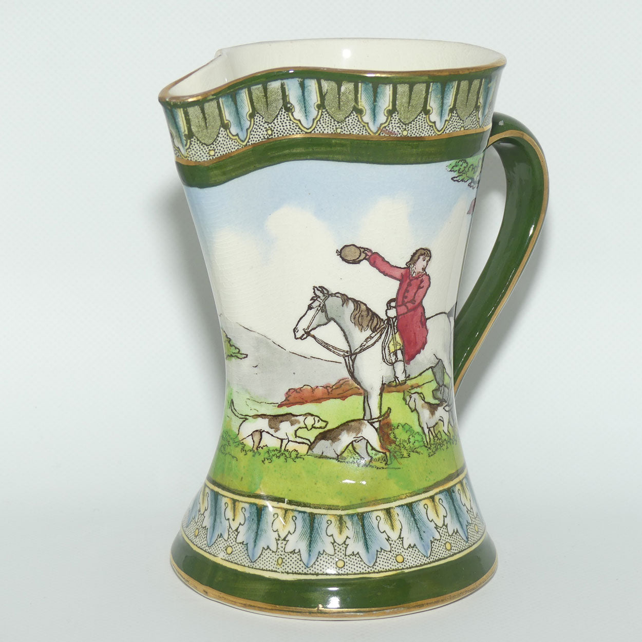 Royal Doulton Hunting Morland Tudor shape jug D1701