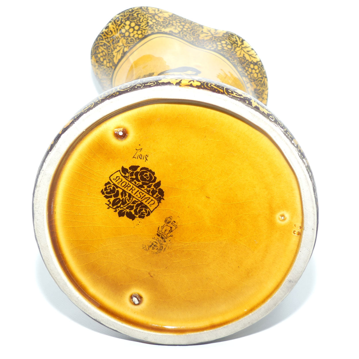 Royal Doulton Morrisian | Bradley Eastern Figures Baron shape larger jug D1617 | Holbien glaze