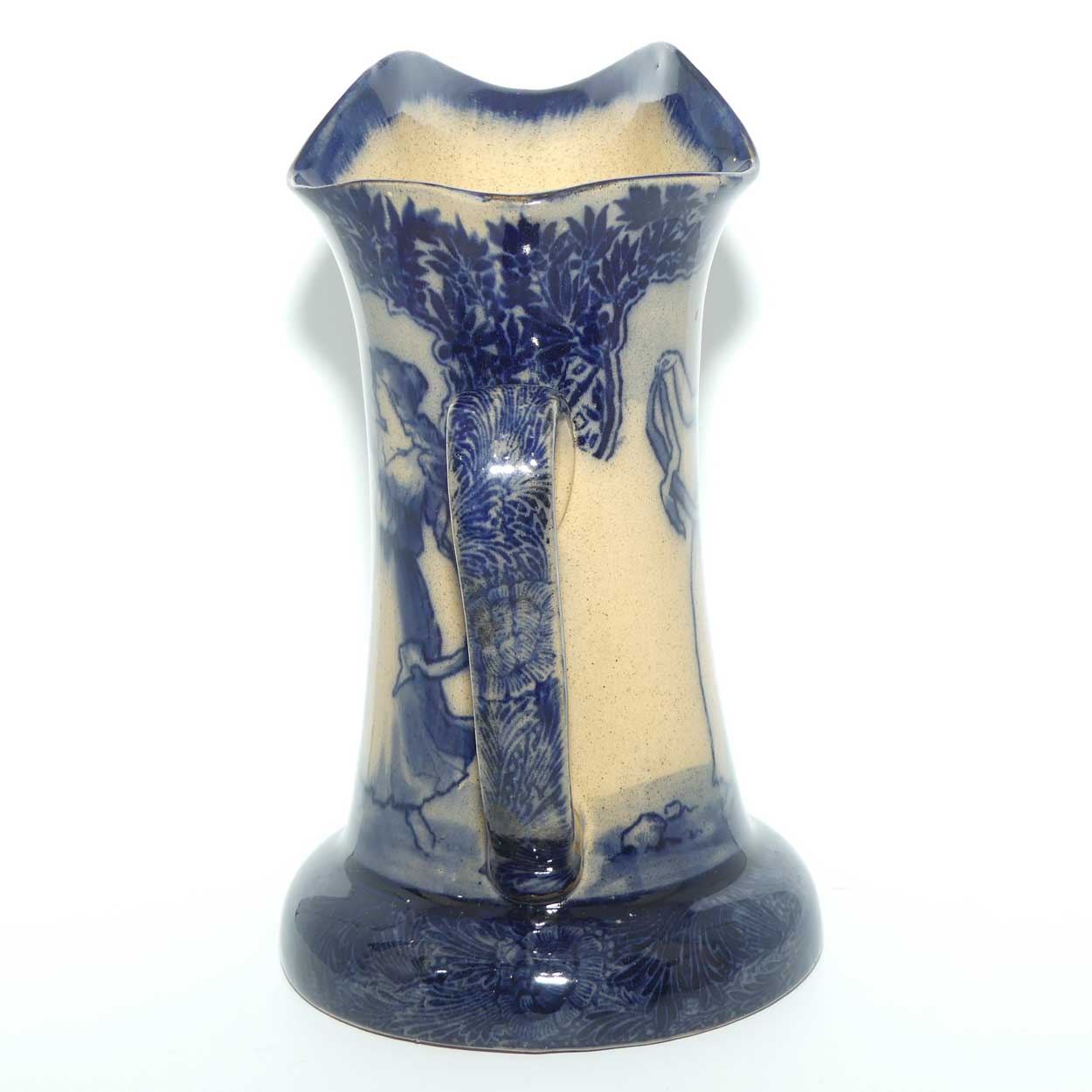 Royal Doulton Morrisian Music and Dance C jug  | Baron shape | Whieldon glaze