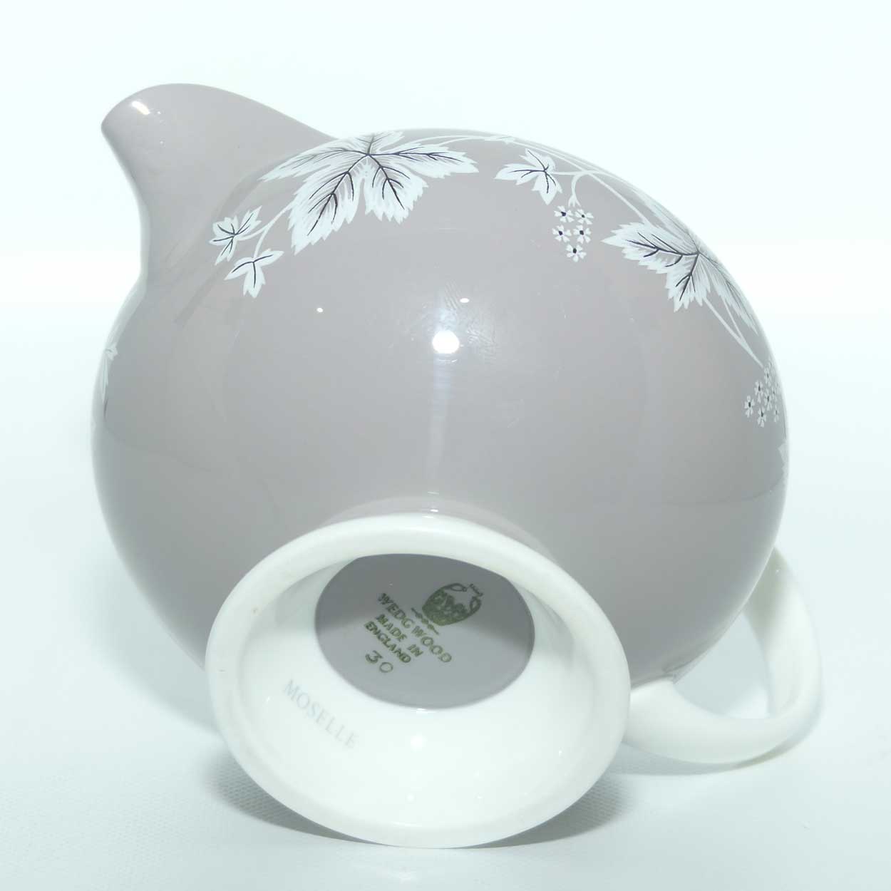 Wedgwood Bone China | Moselle pattern | Taupe colour milk jug