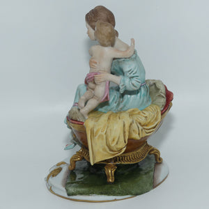 Capodimonte figure signed D Bellaire | Mother and Child