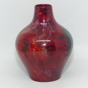 royal-doulton-flambe-ovoid-vase-mottled-colours