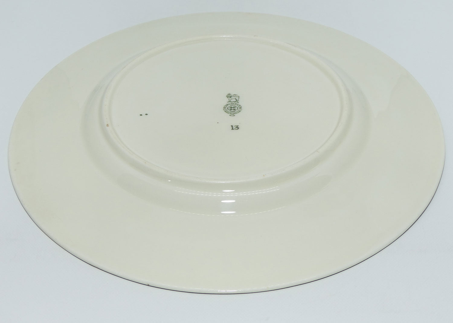 Royal Doulton Monks and Mottoes B plate | A Merry Heart is a Purse Well Lined