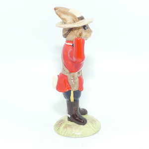 DB135 Royal Doulton Bunnykins Mountie | figure only