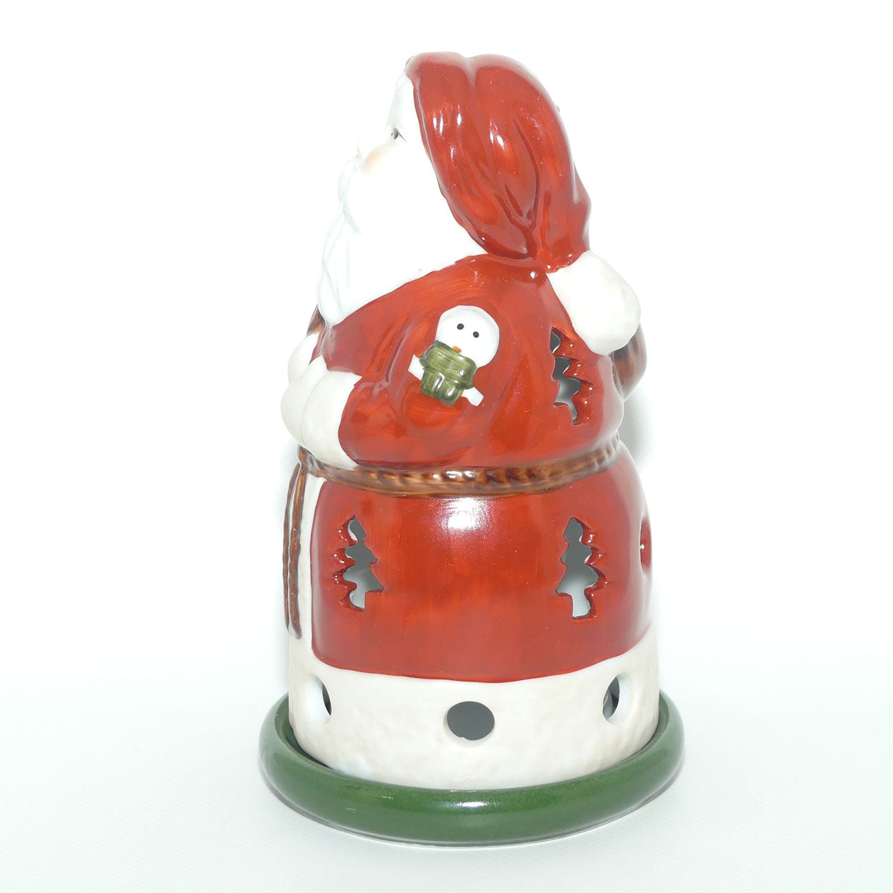 Villeroy and Boch Santa Claus Votive Tea Light | Christmas decor