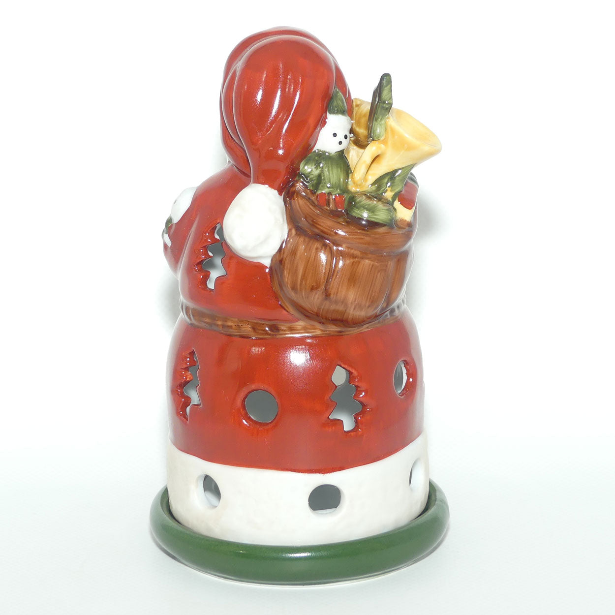 Villeroy and Boch Santa Claus Votive Tea Light | Christmas decor