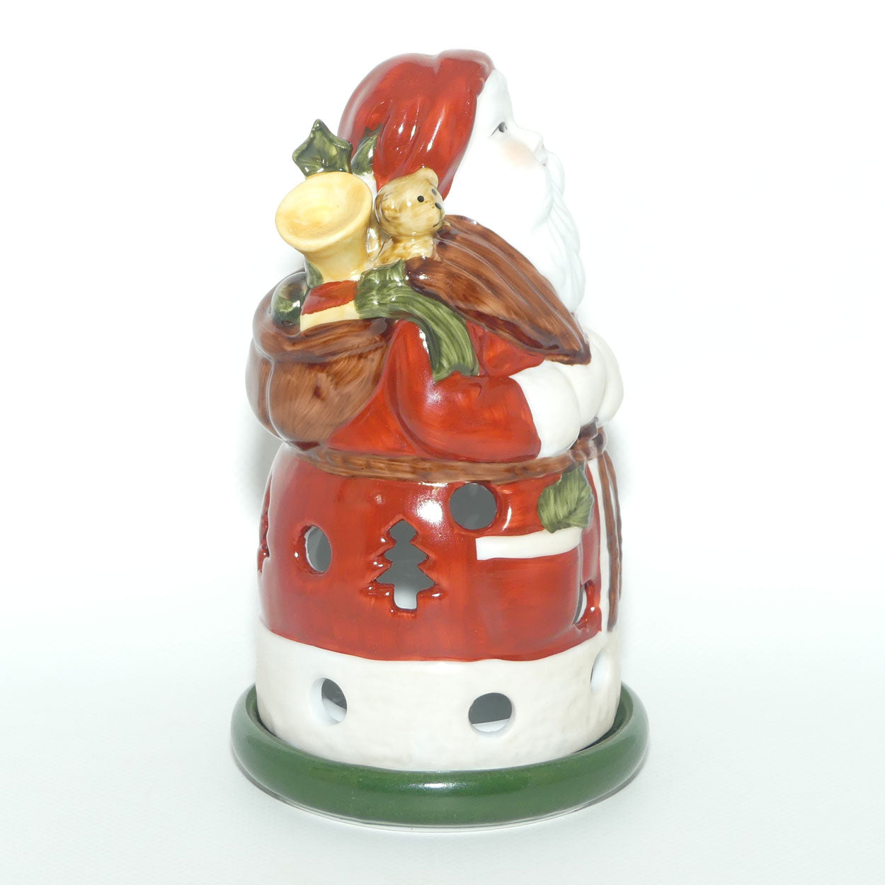 Villeroy and Boch Santa Claus Votive Tea Light | Christmas decor