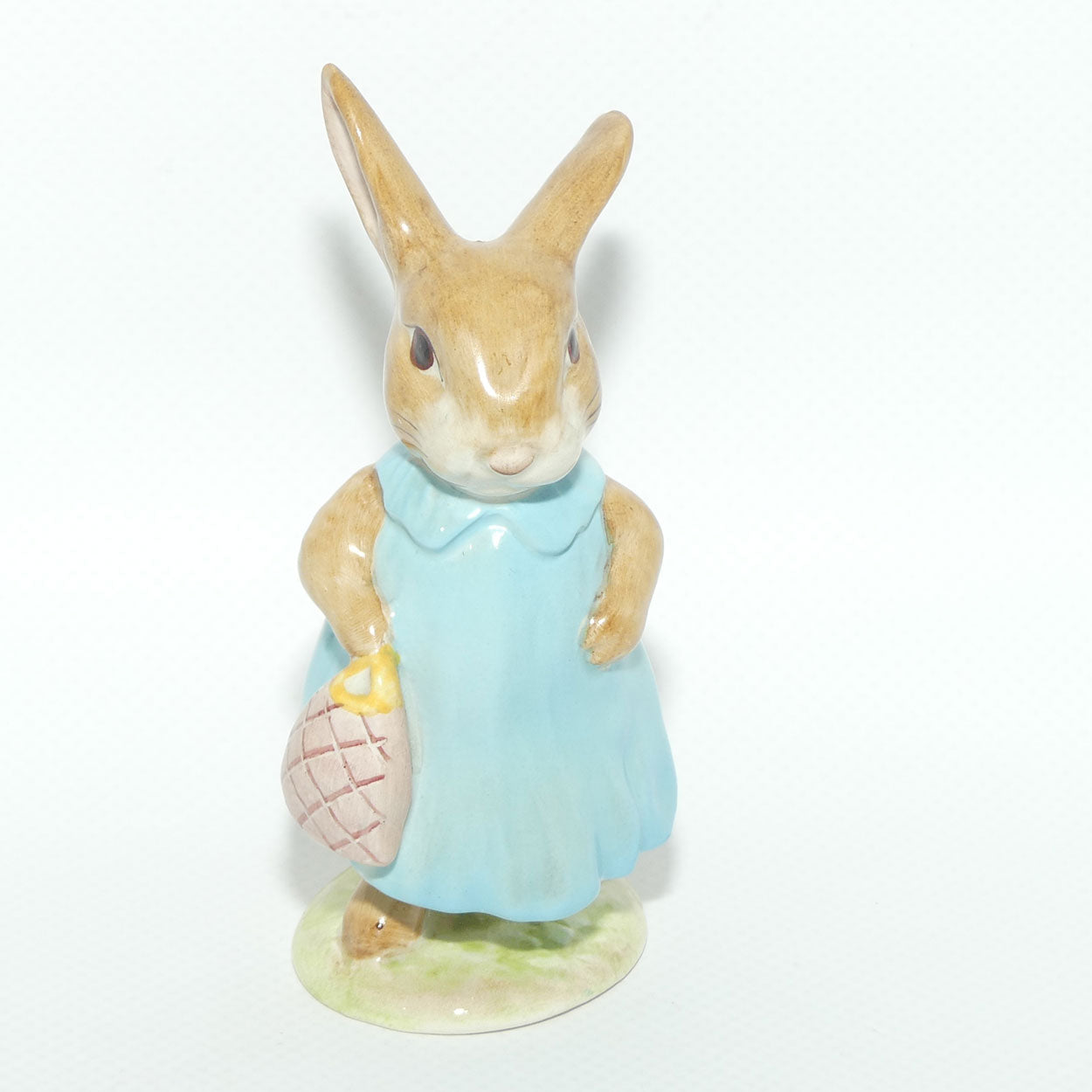 Beswick Beatrix Potter Mrs Flopsy Bunny | BP2a Gold Oval