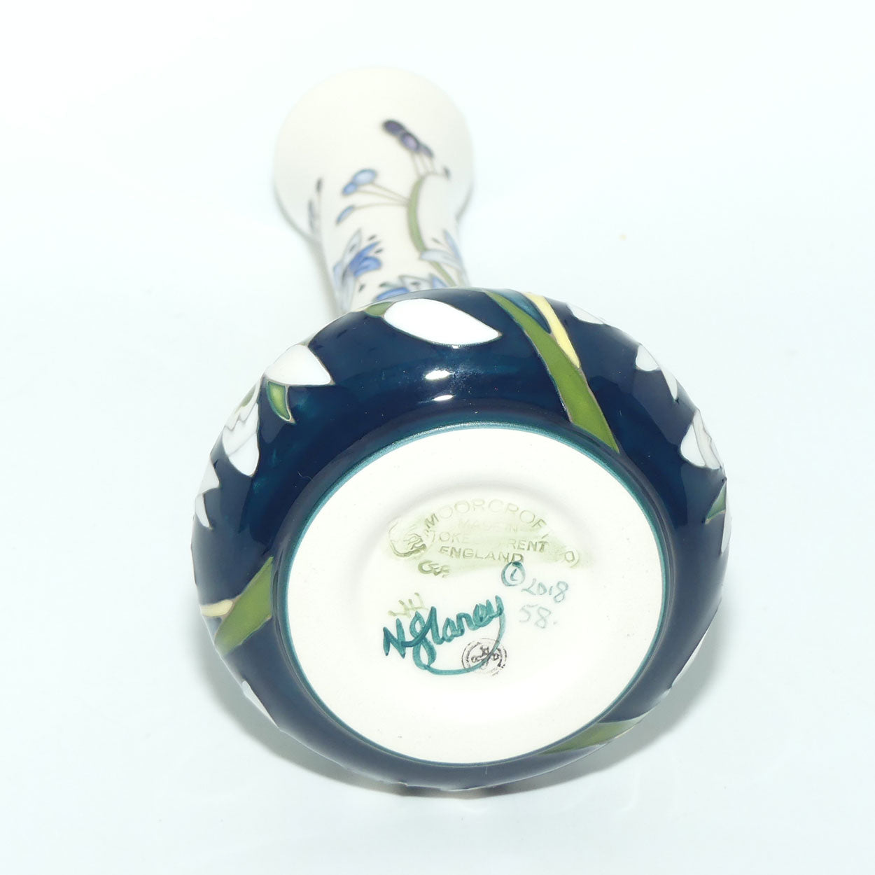 Moorcroft Mrs MacNamara 99/8 vase | NE #58