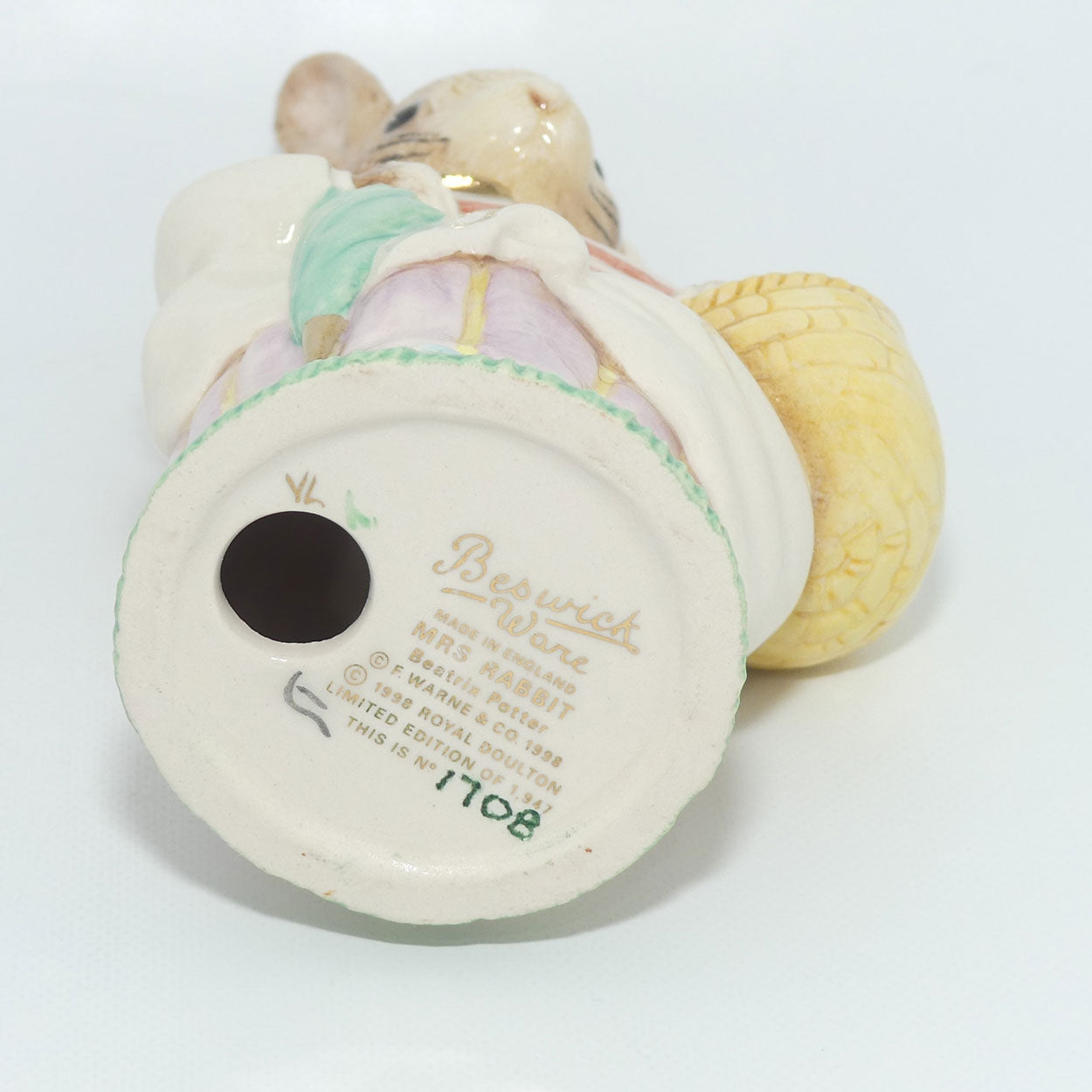 Beswick Beatrix Potter Mrs Rabbit | Large