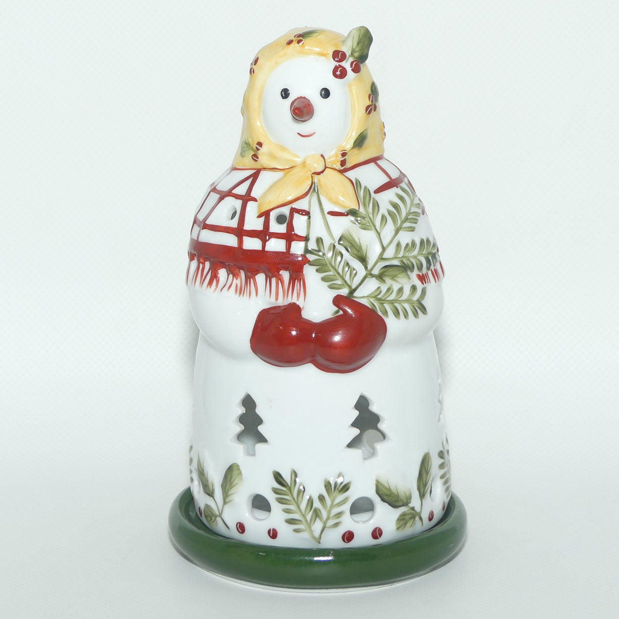 Villeroy and Boch Mrs Snow Votive Tea Light | Christmas decor