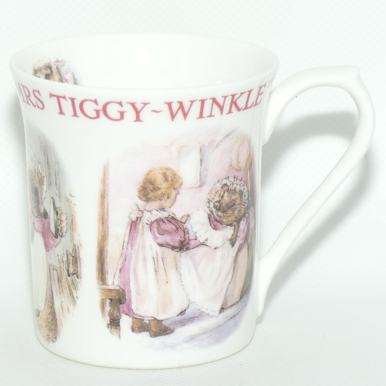 Queens Churchill China The World of Beatrix Potter Mrs Tiggy Winkle mug