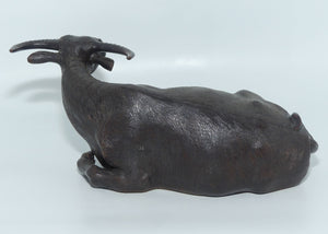 Mudman | Shiwan Pottery Water Buffalo figure | Lying