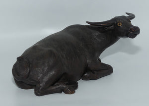 Mudman | Shiwan Pottery Water Buffalo figure | Lying