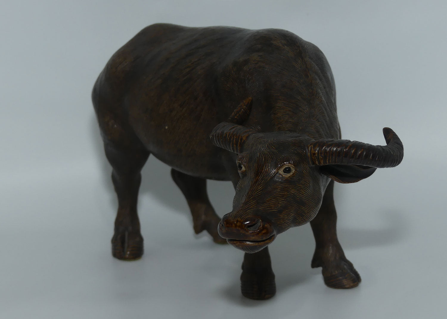 Mudman | Shiwan Pottery Water Buffalo figure | Standing
