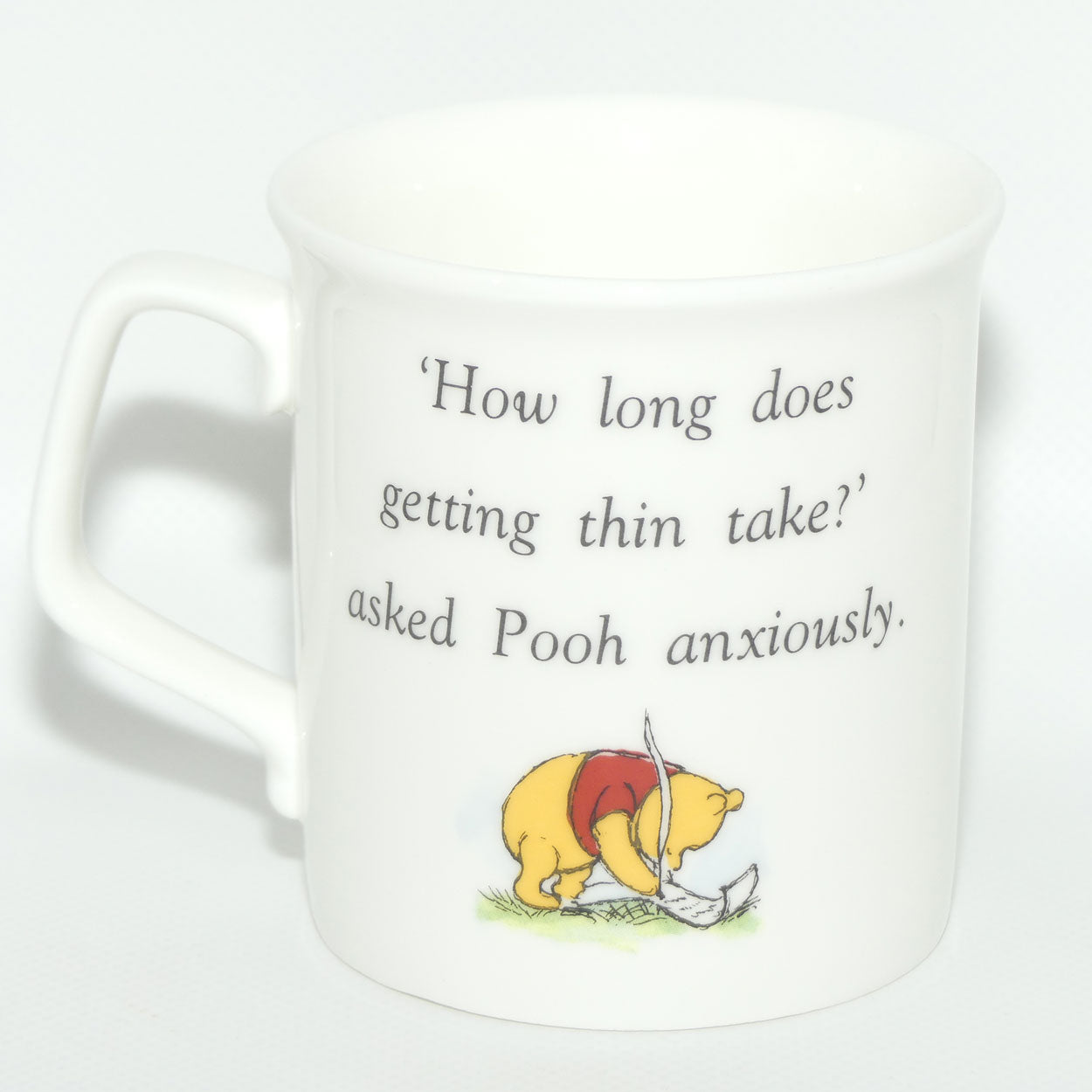 Royal Doulton Winnie the Pooh collection Mug | Getting Thin | boxed