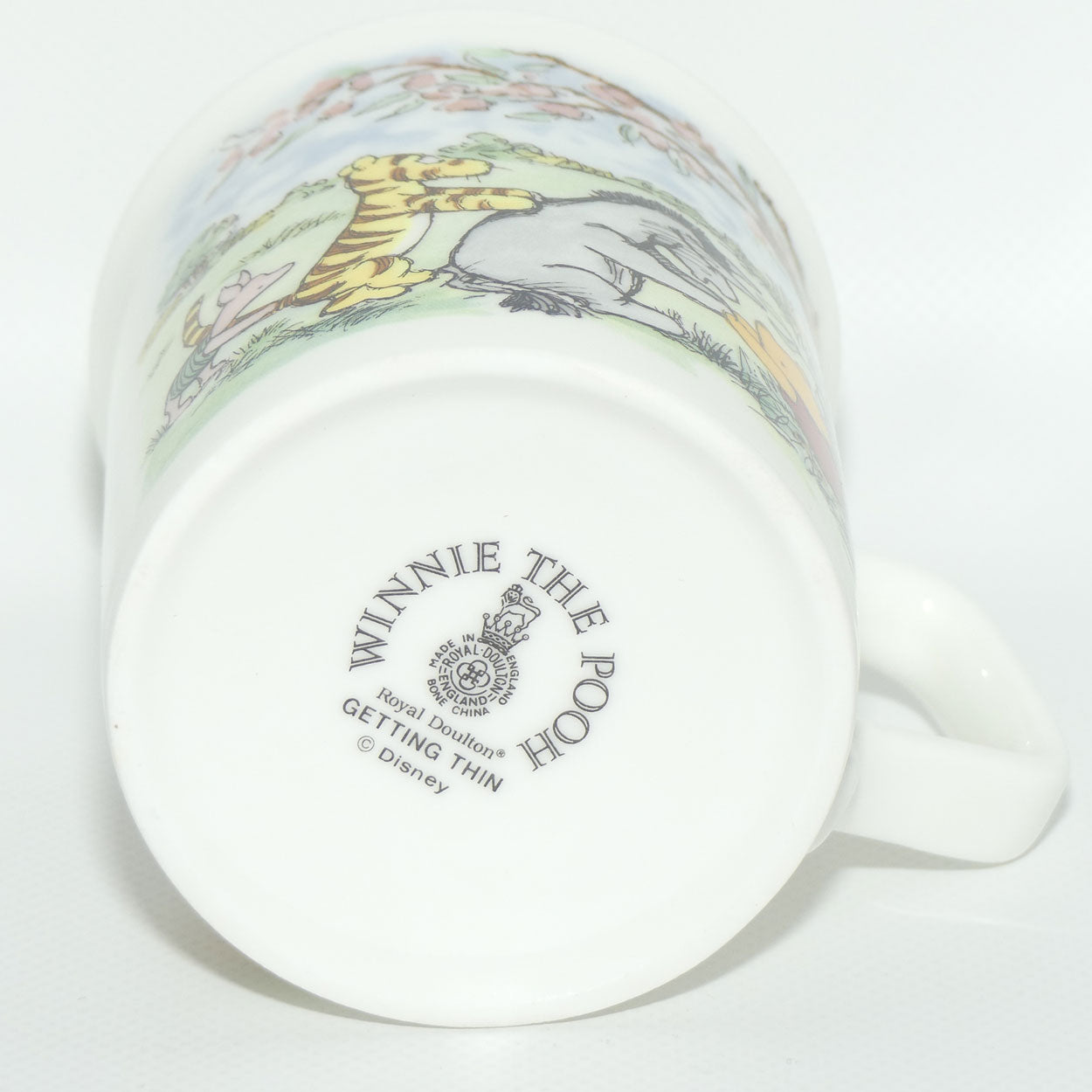 Royal Doulton Winnie the Pooh collection Mug | Getting Thin | boxed