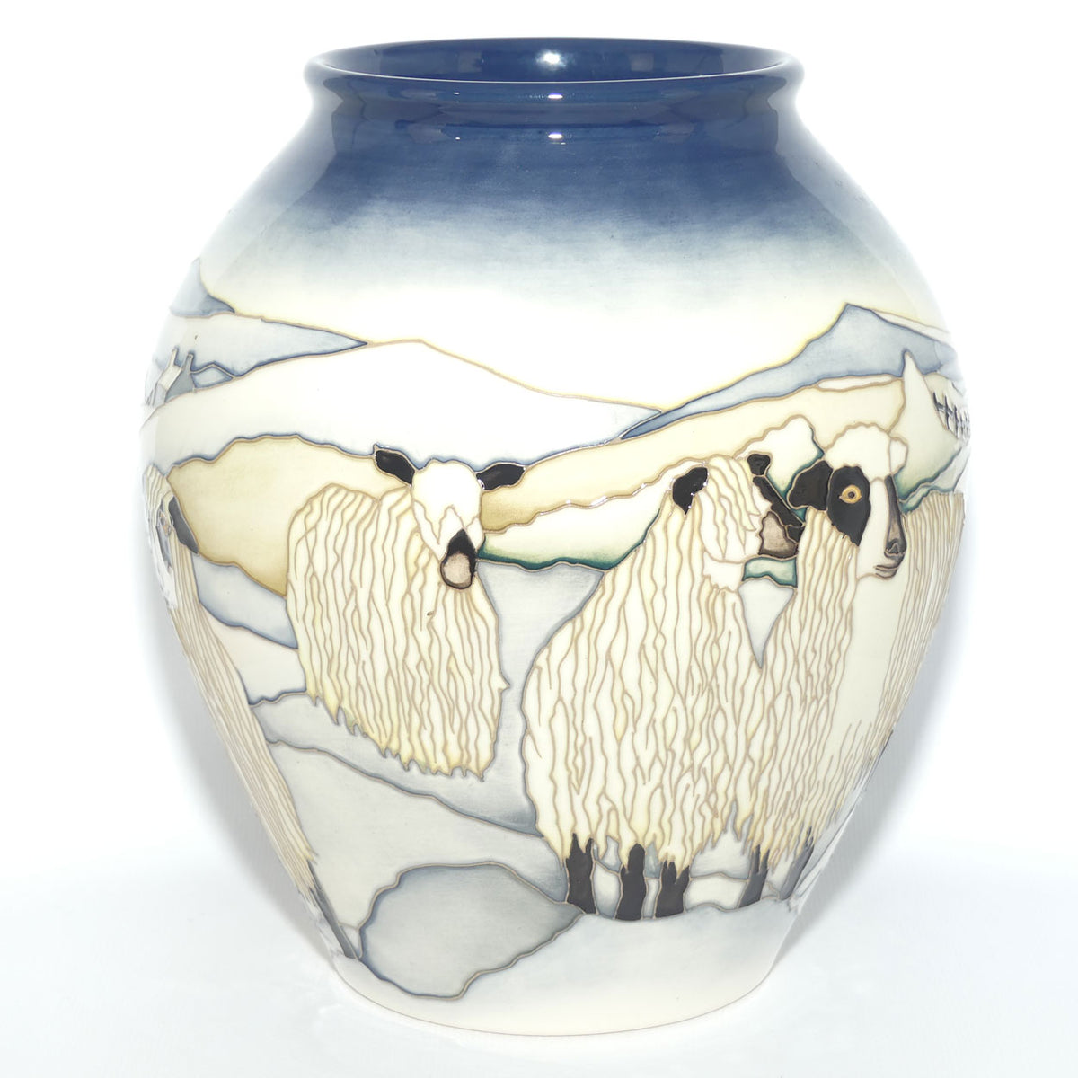 Moorcroft Mug Tups 3/8 vase | LE 9/20 | Boxed