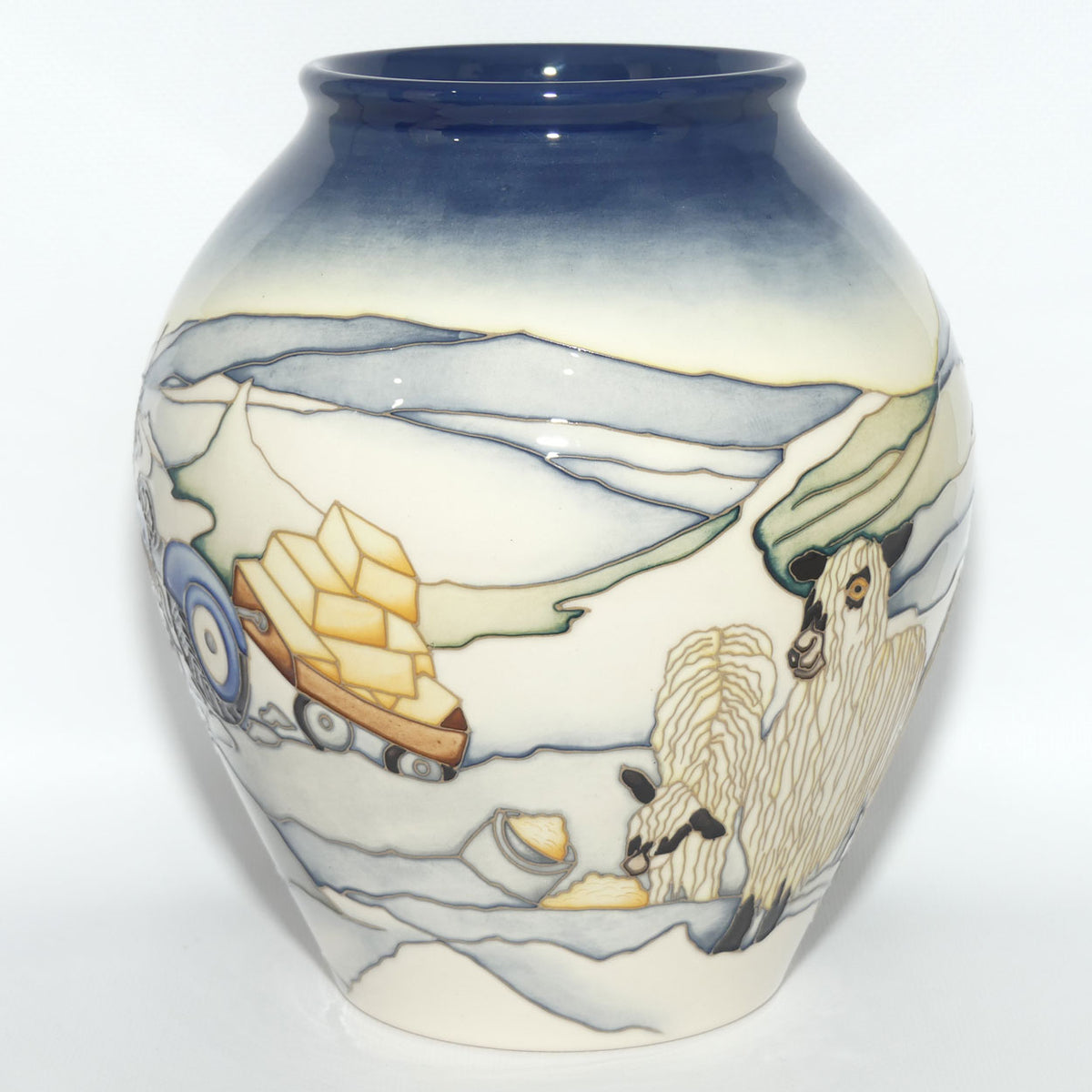 Moorcroft Mug Tups 3/8 vase | LE 9/20 | Boxed