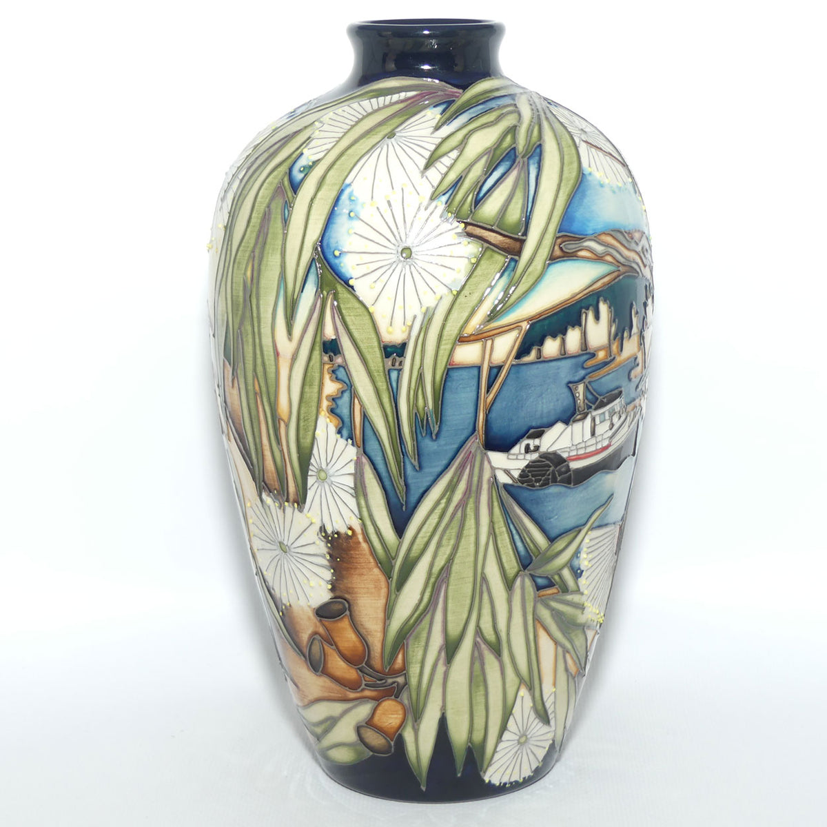Moorcroft Murray River 25/9 vase | LE 10/50 | Signed | Boxed