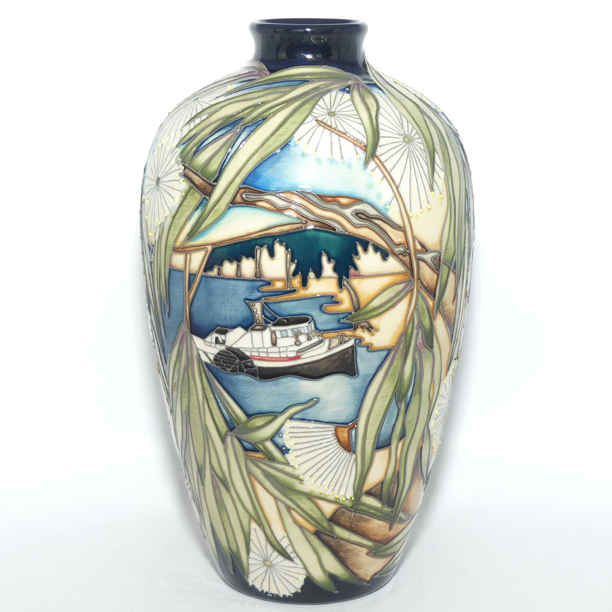 Moorcroft Murray River 25/9 vase | LE 10/50 | Signed | Boxed