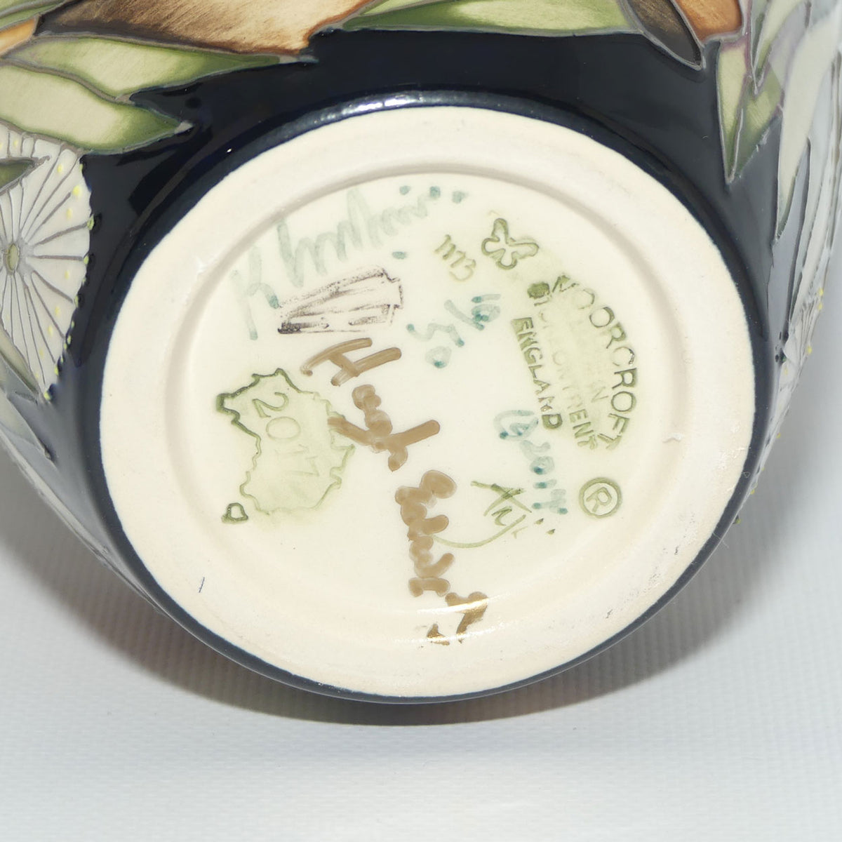 Moorcroft Murray River 25/9 vase | LE 10/50 | Signed | Boxed