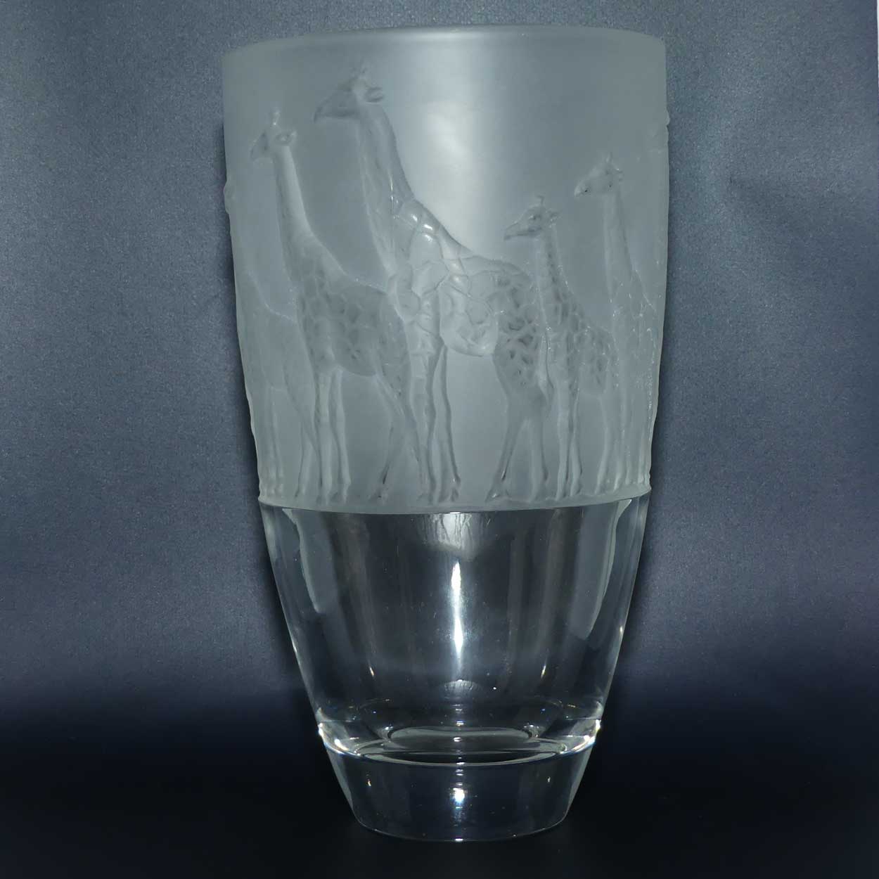 Nachtmann Crystal vase | Giraffes | Safari Line